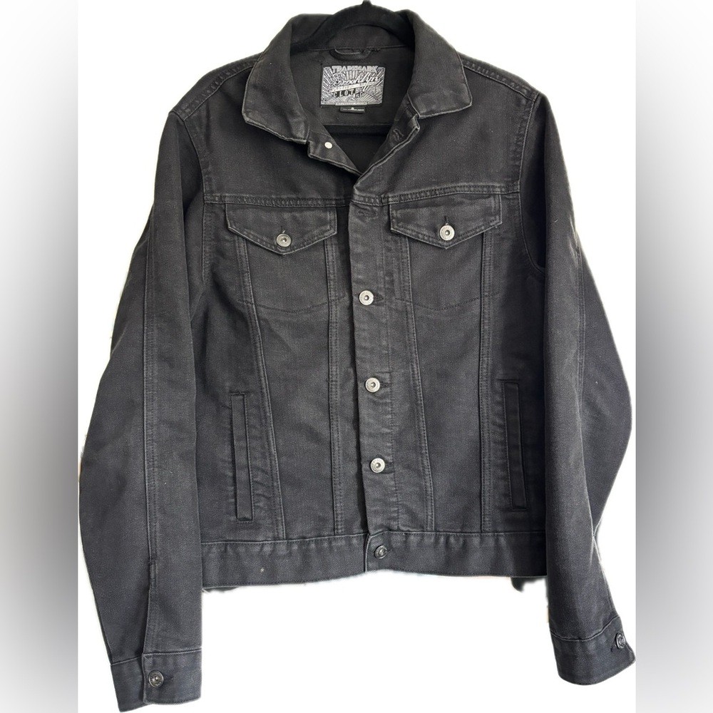 Brooklyn Denim Jacket- Washed Black